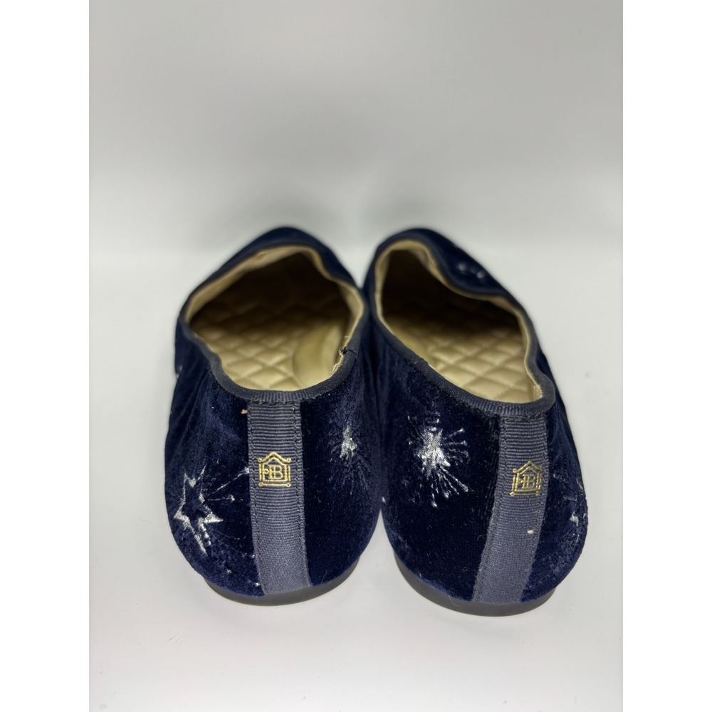Birdies Starling Loafers "Twilight Star Velvet" Embroidered flatsSize 6.5 - Picture 5 of 9